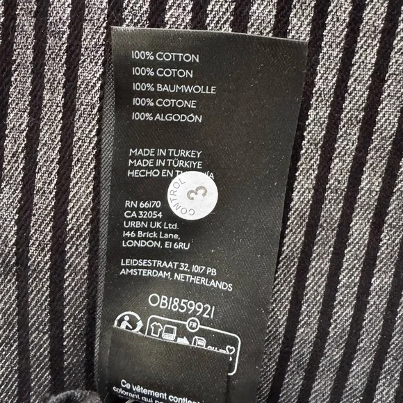 We The Free Tinsley Metallic Stripe Wide Leg Pants Size 29 NWT Never Worn - Picture 5 of 7